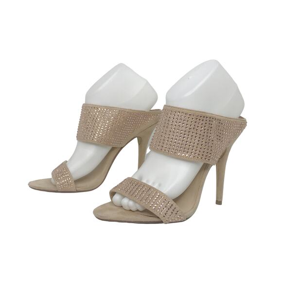 Zigi Soho Dahny Rhinestone Heels Pink-Beige - Picture 1 of 9